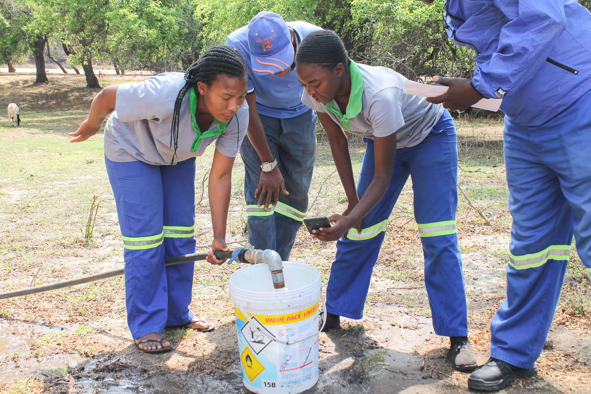 Wassermangel in Simbabwe